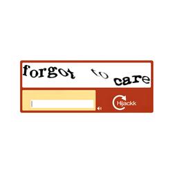 forgot