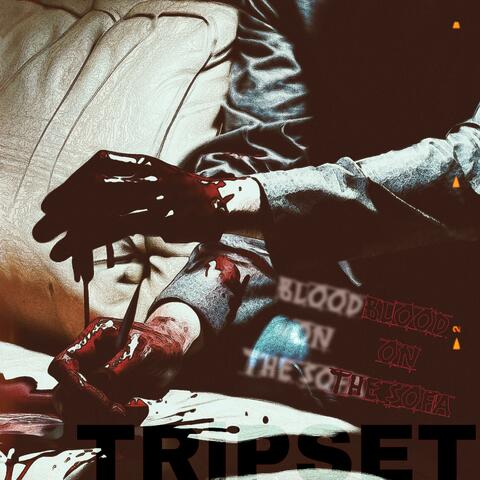 Blood on the sofa
