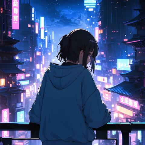 Contemplating a Neonscape