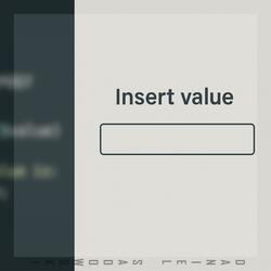 Insert value