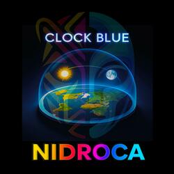 Clock Blue
