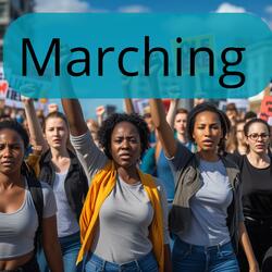 marching