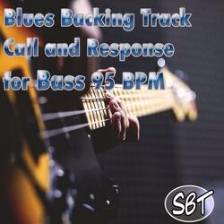 Bb Blues Backing Track Call and Response for Bass