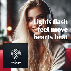 Lights flash, feet move, hearts beat