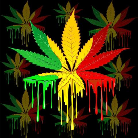 Marijuana leaf