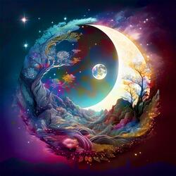 in the light of the chaste moon