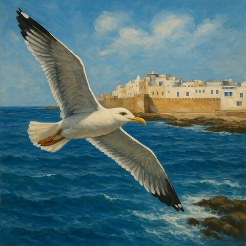 A Seagull Over Essouira