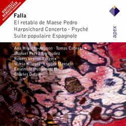 Falla: Harpsichord Concerto: II. Lento giubiloso ed energico