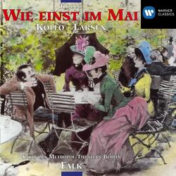 Wie einst im Mai · Operette in 8 Bildern nach der Gesangsposse von R. Bernauer, R. Schanzer und W. Bredschneider, 5. Bild: Hommage à Walter Kollo (Ballettpantomime: Orchester) [Vuvag]