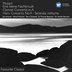 Mozart: Horn Concerto No. 4 in E-Flat Major, K. 495: II. Romance. Andante cantabile