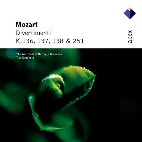 Mozart: Divertimenti K. 136, K. 137, K. 138 & K. 251