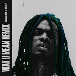 Wat U Mean (feat. Lil Yachty)