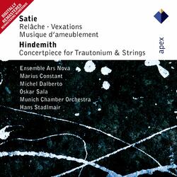 Satie: Cinéma, entr'acte symphonique de Relâche