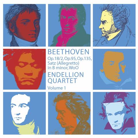 Beethoven: String Quartets Op. 18 No. 2, Op. 95 "Quartetto Serioso", Op. 135 & Allegretto "Pencarrow"