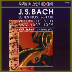 Suite for Violoncello Solo No. 2 in D Minor, BWV 1008: I. Prélude