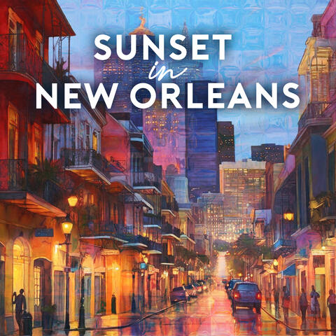 Sunset in New Orleans