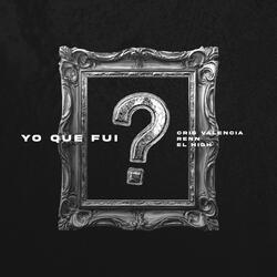 YO QUE FUI?