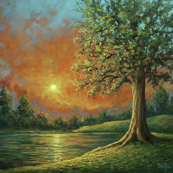 Moonlight Reflection