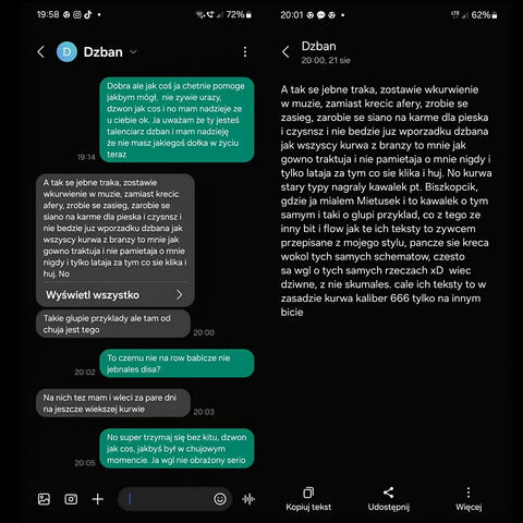 PIERDOLISZ JAK POTŁUCZONY (MŁODY DZBAN DISS)