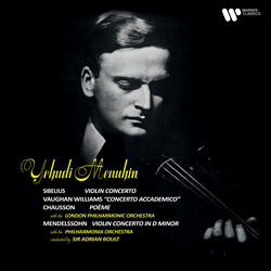 Sibelius: Violin Concerto in D Minor, Op. 47: I. Allegro moderato