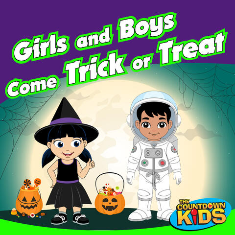 Girls and Boys Come Trick or Treat