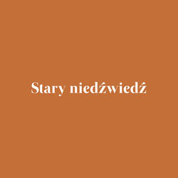Stary niedźwiedź