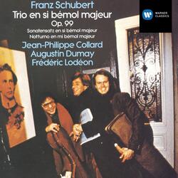 Schubert: Piano Trio No. 1 in B-Flat Major, Op. 99, D. 898: I. Allegro moderato