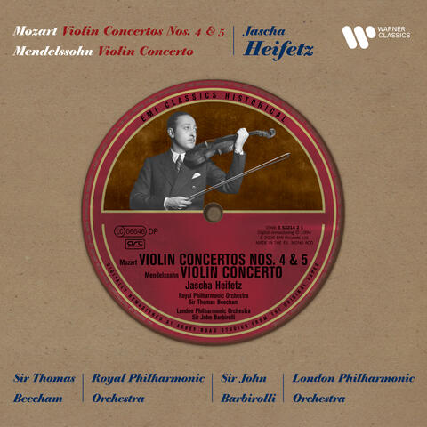 Mendelssohn: Violin Concerto - Mozart: Violin Concertos Nos. 4 & 5 "Turkish"