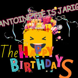 Antoinette is jarig