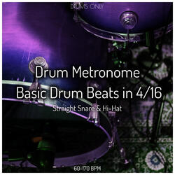 80 Bpm Basic 4/16 Drum Beat