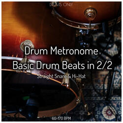90 Bpm Basic Funk 2/2 Drum Beat