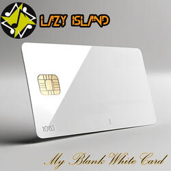 My Blank White Card