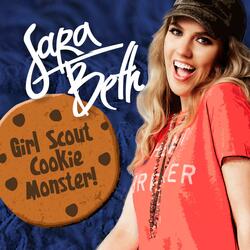 Girl Scout Cookie Monster