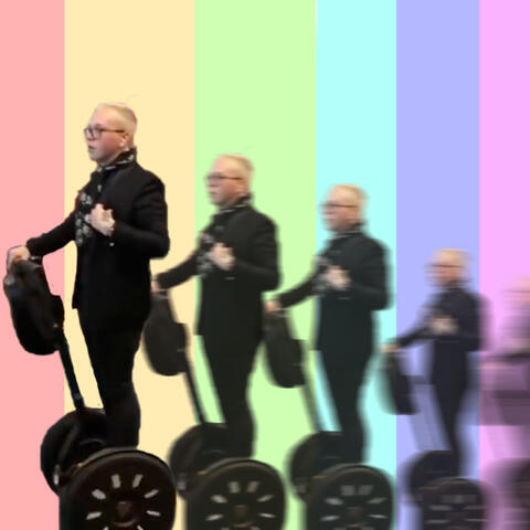 Twink on a Segway