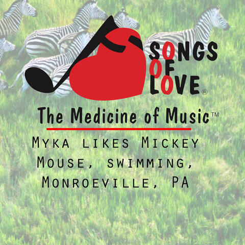 Myka Likes Mickey Mouse, Swimming, Monroeville, Pa