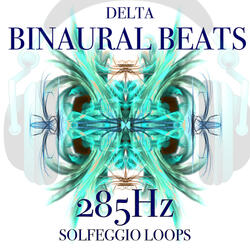 Delta 0.3hz Binaural Beat and 285hz Bansuri Flute Tone