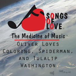 Oliver Loves Coloring, Spiderman, and Tulalip Washington