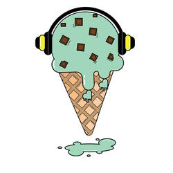 Chocolate Chip Mint Ice Cream