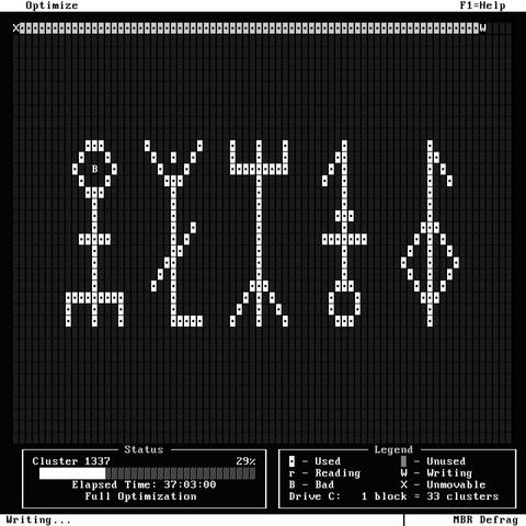 C:\>Defrag