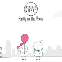 Family on the Phone