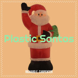 Plastic Santas