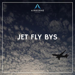 Airbus A320 Jet Fly by Overhead, Grinding with a Stepped Tone