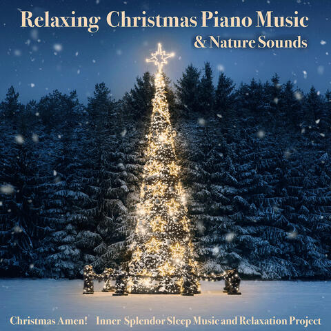 Relaxing Christmas Piano Music & Nature Sounds
