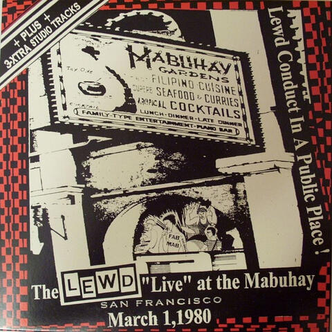 Live at the Mabuhay Gardens 3/1/1980
