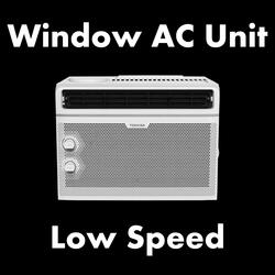Window AC Unit - Low Speed