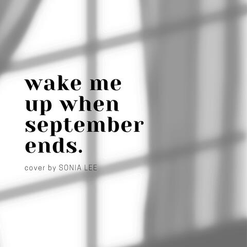 Wake Me up When September Ends (Acoustic)