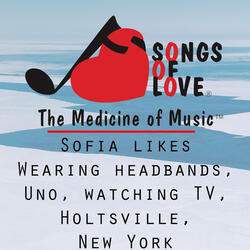 Sofia Likes Wearing Headbands, Uno, Watching TV, Holtsville, New York