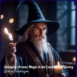 Studying Arcane Magic in the Candlekeep Library