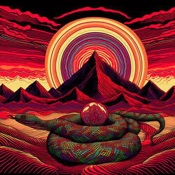 Endless Desert and the Ancient Snake