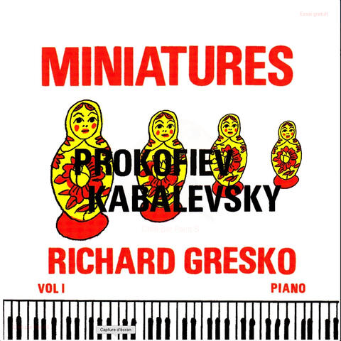 Miniature (Vol. 1) [Kabalevky, Prokofiev]